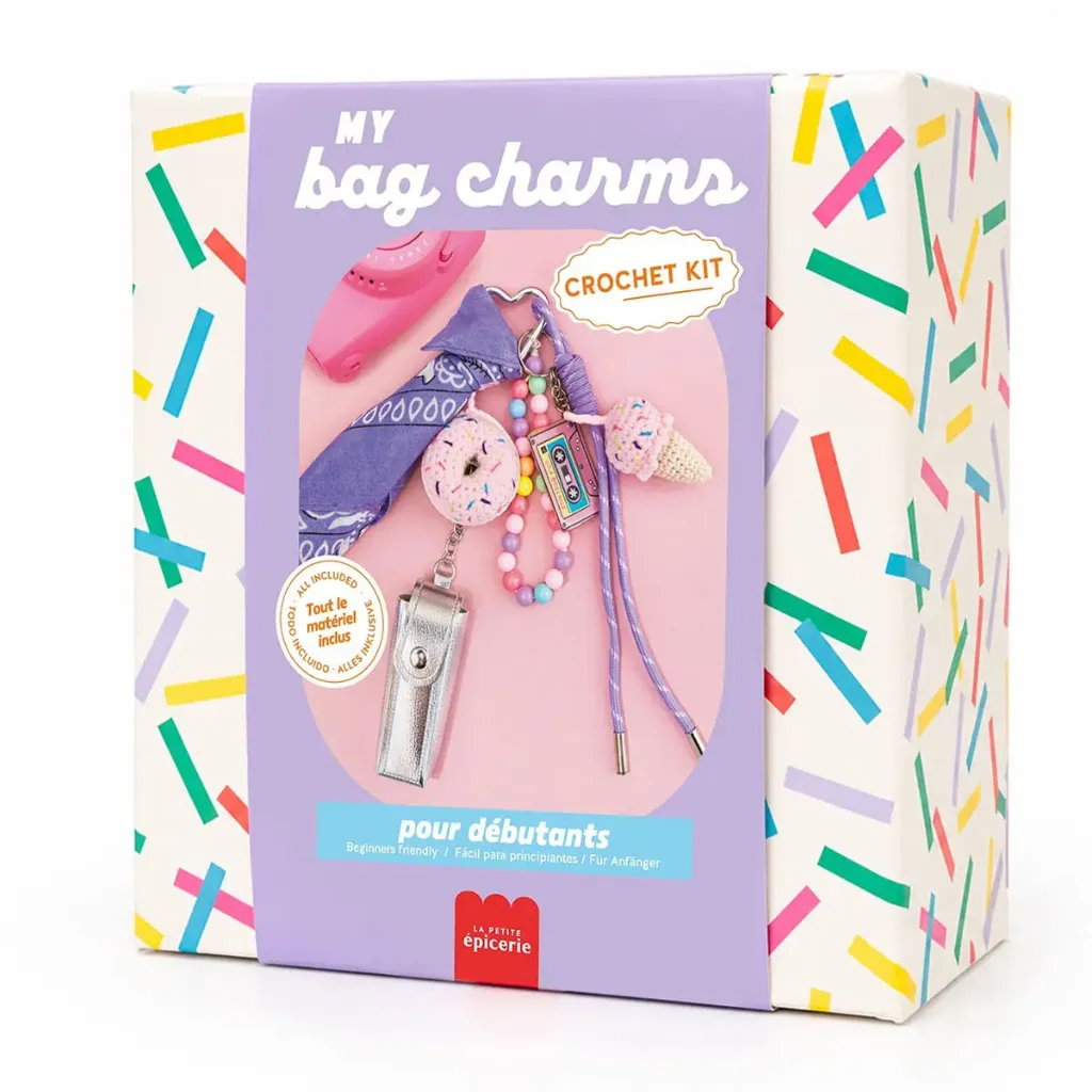 Kit crochet - My bag charms - Pop Mood