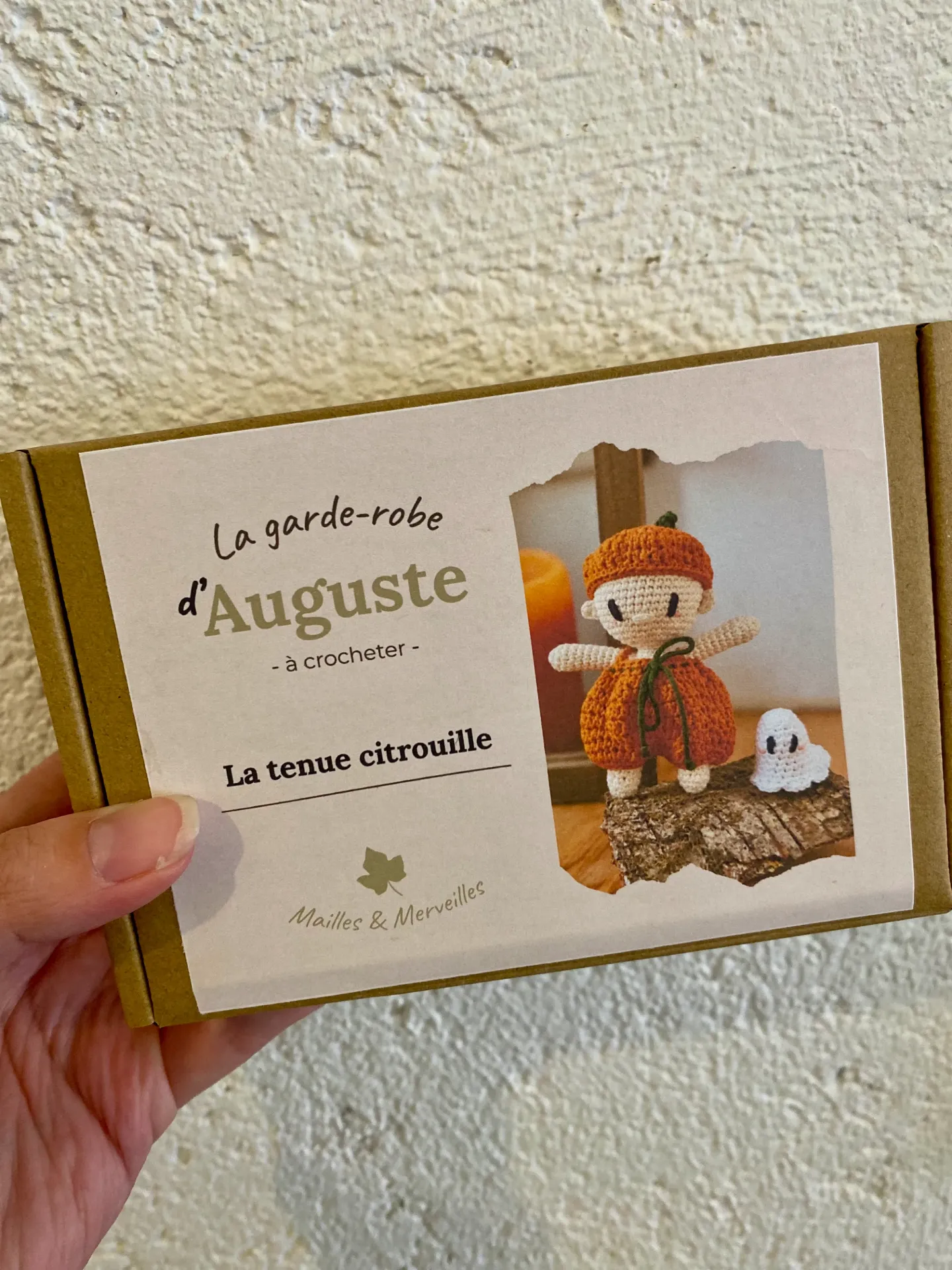 La garde-robe d'Auguste - La tenue citrouille