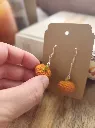 Boucles d'oreilles - Citrouilles
