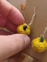 Boucles d'oreilles - Citrouilles