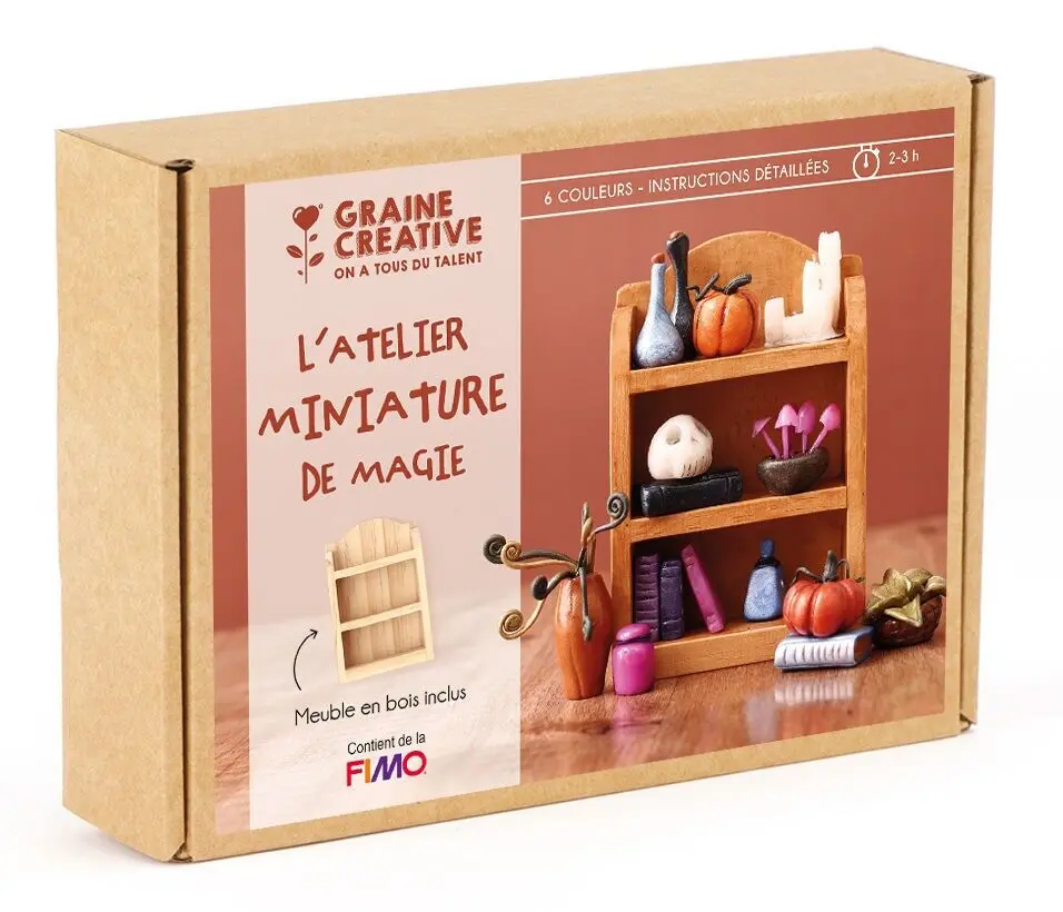 Coffret FIMO - L'atelier miniature de magie