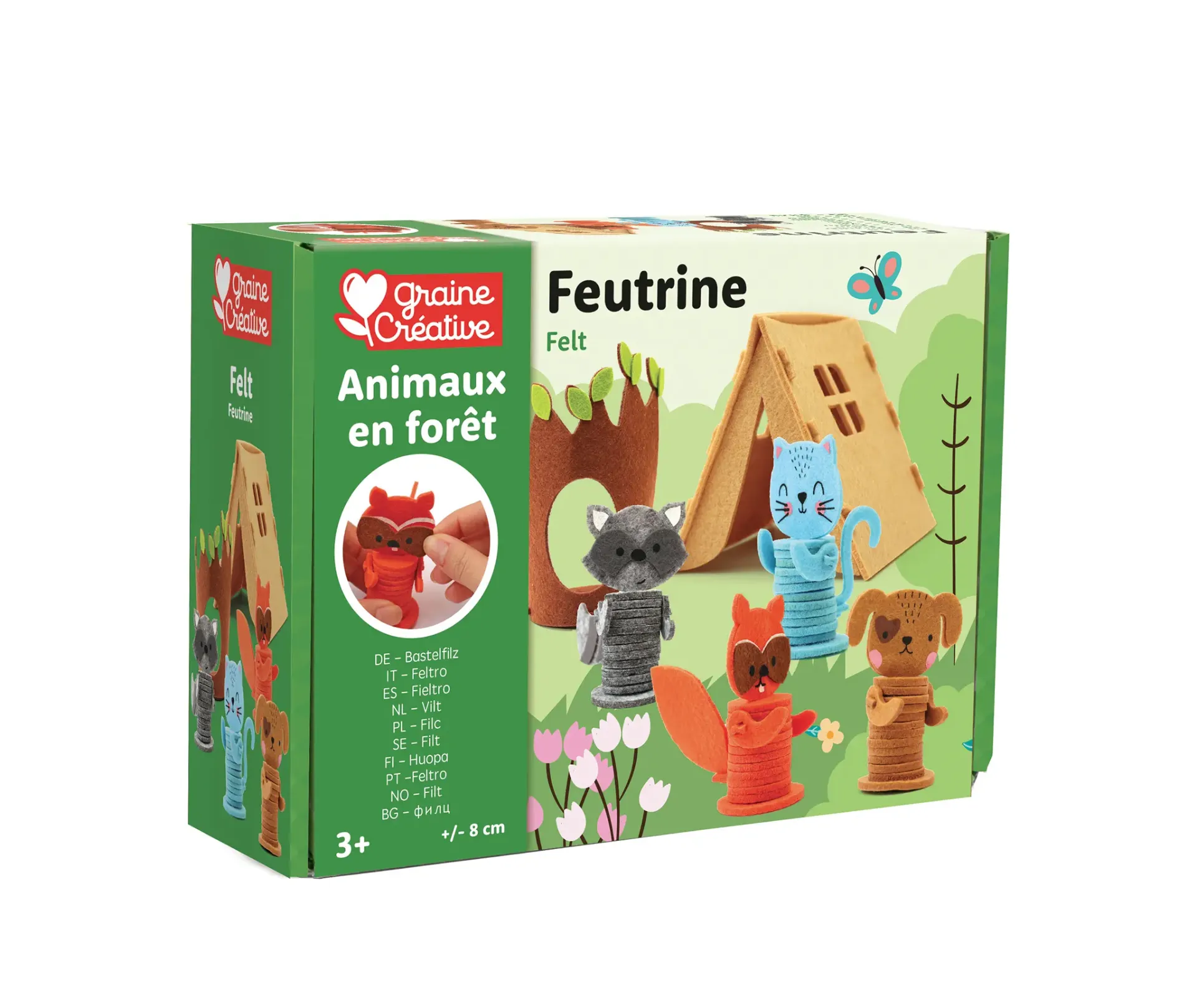 Kit Feutrine - Animaux en forêt