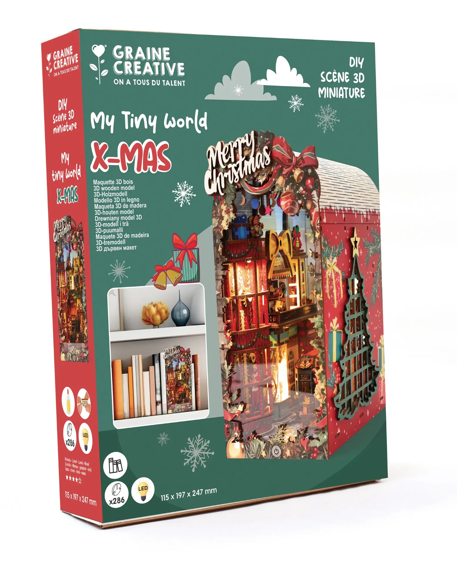 Book nook - Merry Christmas