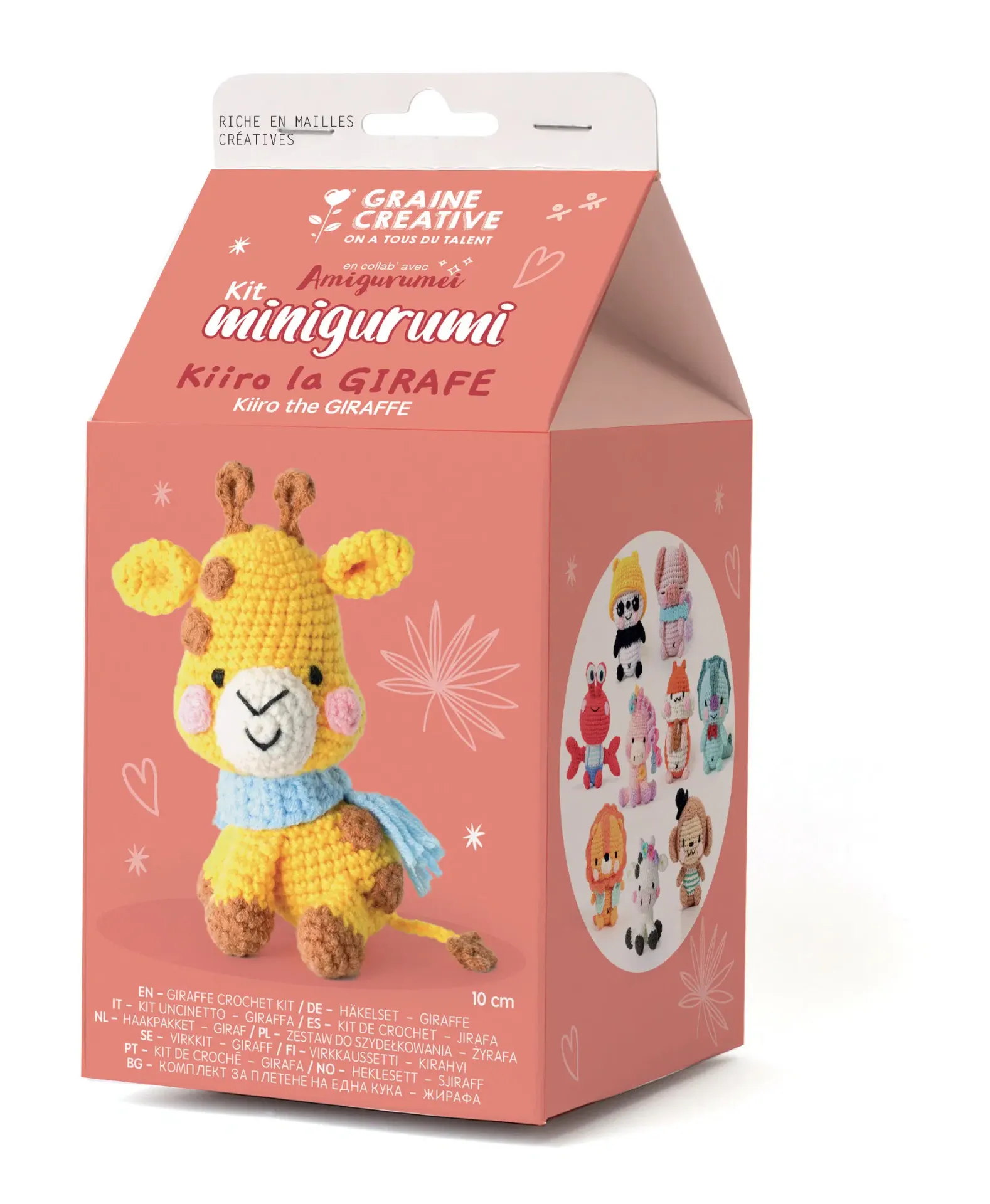 Amigurumi - Kiiro la girafe (minigurumi)