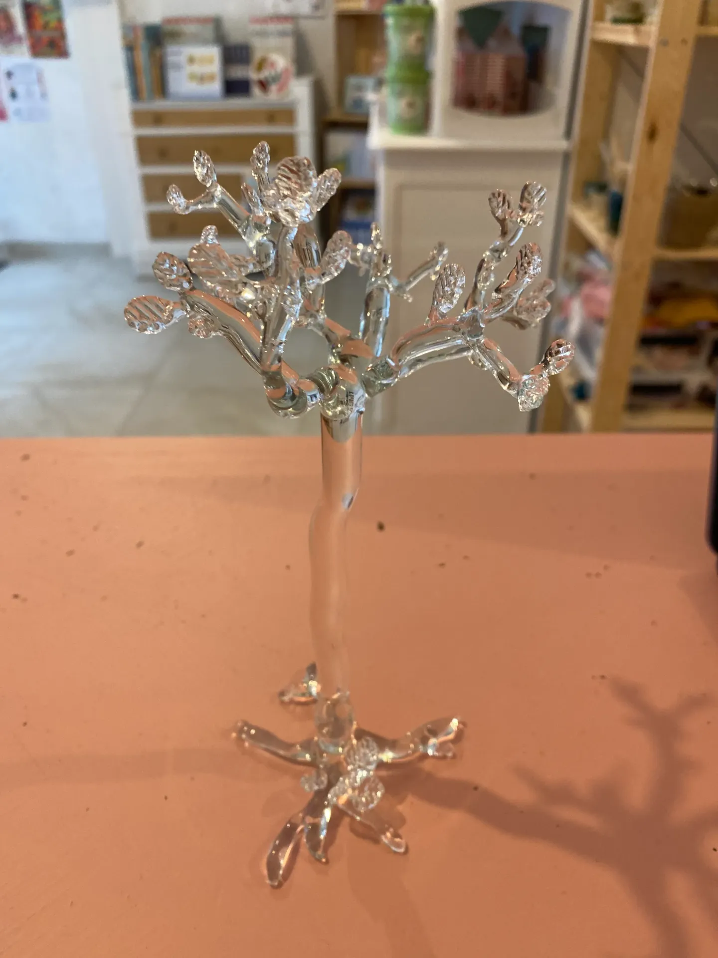 Arbre en verre soufflé - Porte bijoux