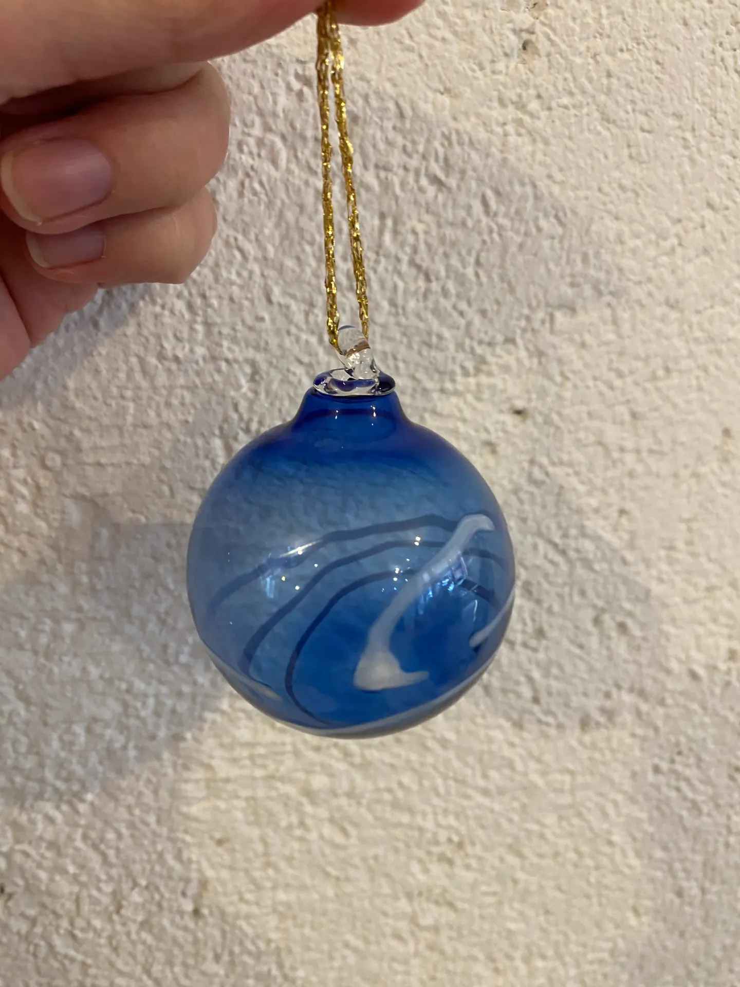 Boule en verre soufflé