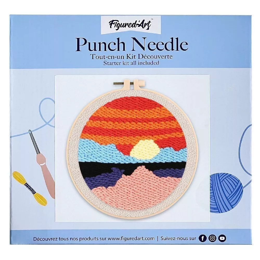 Kit Punch Needle - Face à la mer