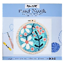 Kit Punch Needle - Explosion de fleurs blanches