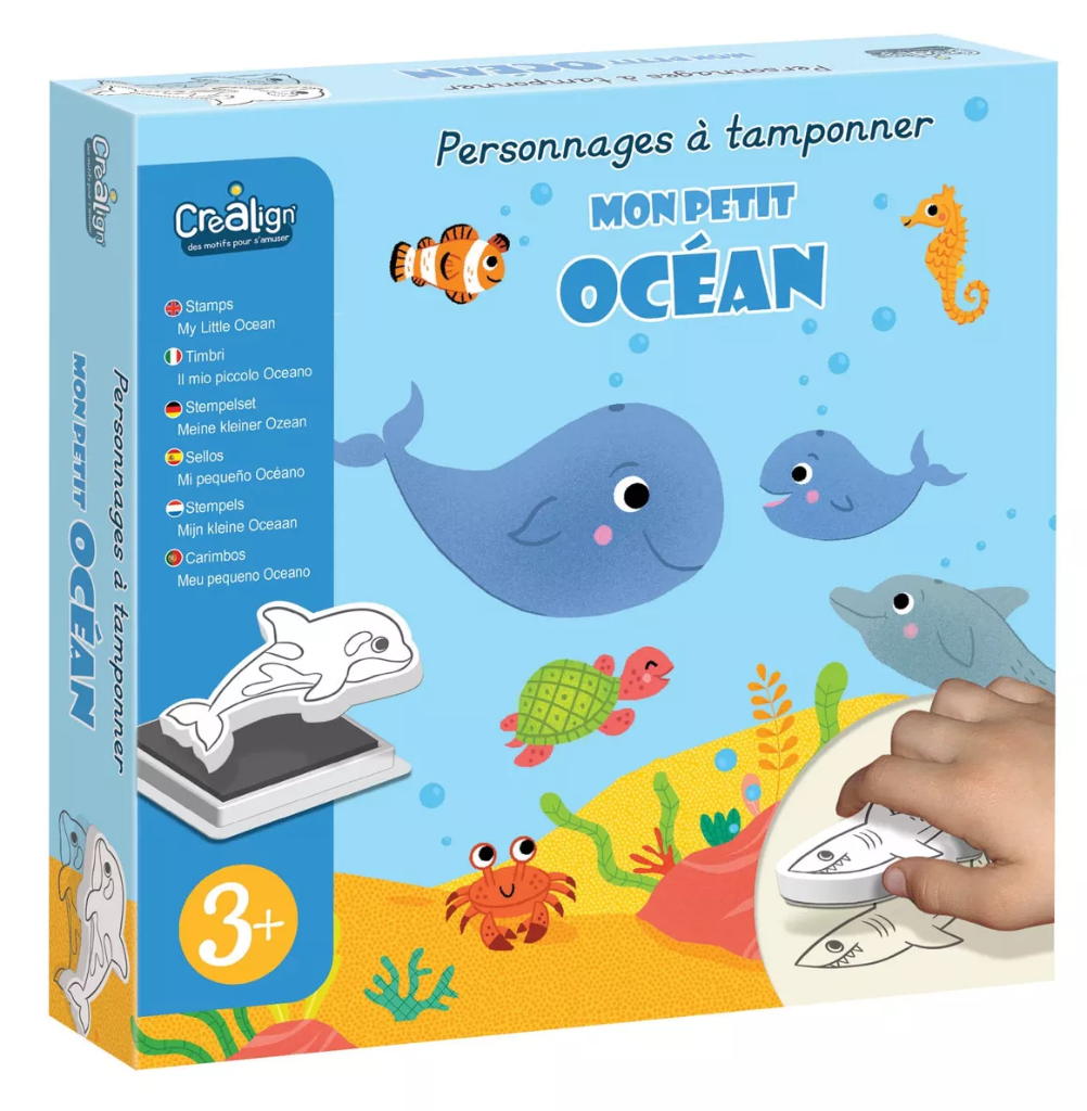 Personnages à tamponner - Mon petit océan