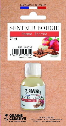 Senteur bougie - Pomme épicée (27ml)