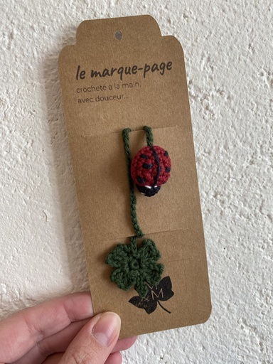 Marque-page - Coccinelle