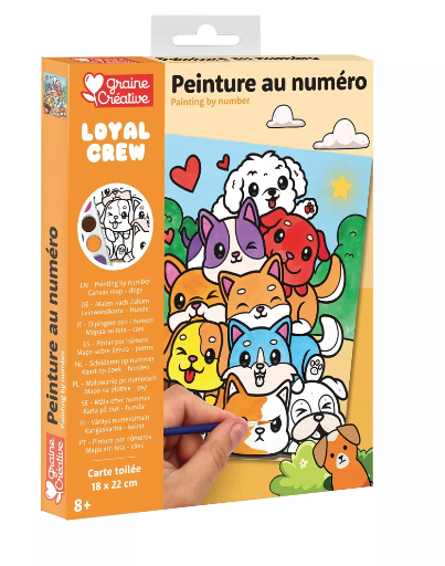 Peinture au numéro - Chiens
