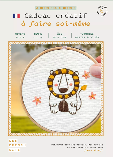 Kit Broderie - Lion