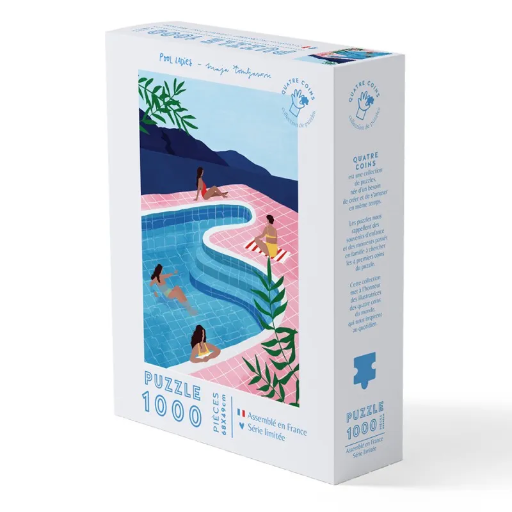 Puzzle - Pool ladies (1000 pièces)
