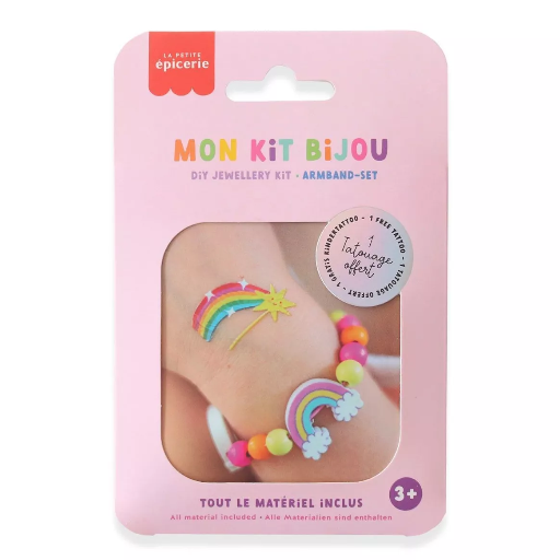 Kit Bijou Enfant - Bracelet arc-en-ciel